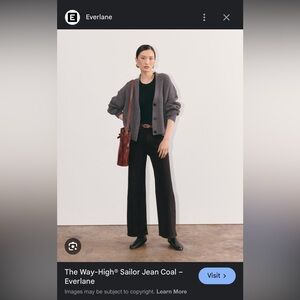 Everlane Way High Sailor Jean